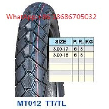 High Proformance Motorcycle Tire 3.00-17 3.00-18